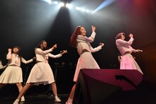 アイドルネッサンス結成3周年記念公演「シナガワで3周年を感謝するネッサンス!!」の様子。
