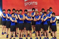 「究極の男は誰だ!? 最強スポーツ男子頂上決戦」の出場者達。 (c)TBS