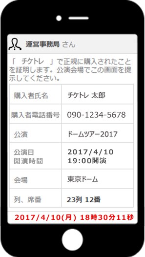 「バウチャー(購入証明書)」サンプル