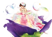 春奈るなプロデュースウェディングドレス「Bulle de savon（シャボン玉）」