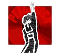 米津玄師「ピースサイン」ヒーロー盤ジャケット（c）堀越耕平／集英社・僕のヒーローアカデミア製作委員会