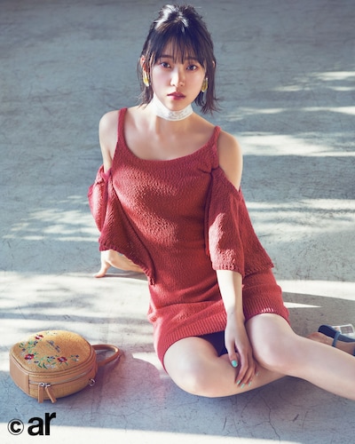「ar」6月号より、堀未央奈（乃木坂46）。