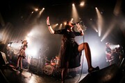 BAND-MAID「初One-manお給仕 Tour 2017」東京キネマ倶楽部公演の様子(撮影:Shingo Tamai)