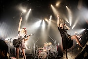BAND-MAID「初One-manお給仕 Tour 2017」東京キネマ倶楽部公演の様子(撮影:Shingo Tamai)