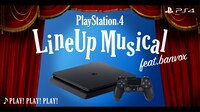 「PlayStation4 Lineup Musical『PLAY!PLAY!PLAY!』#banvox」ビジュアル
