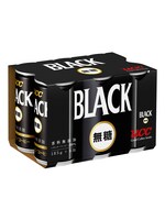 UCC BLACK無糖 SOT缶 6缶パック