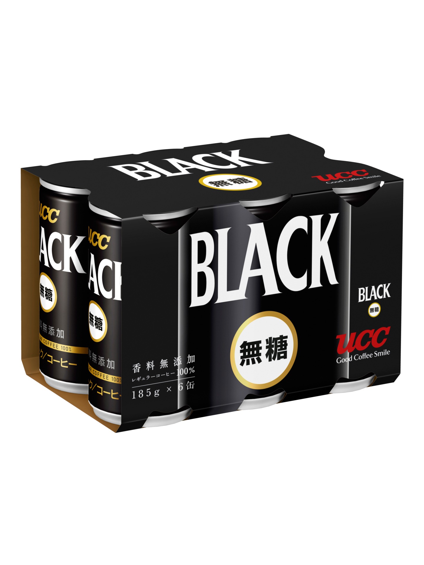 UCC BLACK無糖 SOT缶 6缶パック