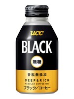 UCC BLACK無糖 DEEP&RICH リキャップ缶 275g