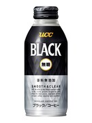 UCC BLACK無糖 SMOOTH&CLEAR リキャップ缶 375g