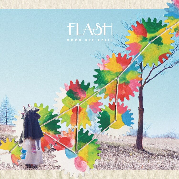 GOOD BYE APRIL「FLASH」ジャケット - GOOD BYE APRILの1年ぶり新作「FLASH」完成、ホールワンマン会場で ...