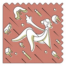 SOROR「大人の恋愛 feat.大森靖子」配信ジャケット