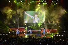 Negicco「SPRING 2017 TOUR～ライブハウスのネギ～」最終公演の様子。