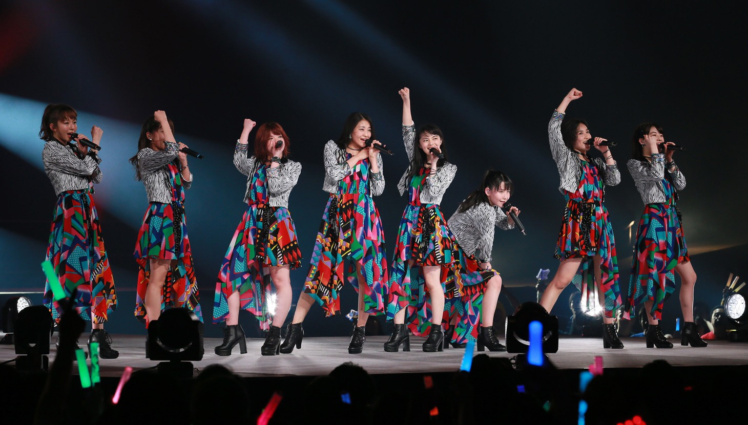 「アンジュルム コンサートツアー 2017春 ～変わるもの 変わらないもの～」最終公演の様子。（写真提供：アップフロント)