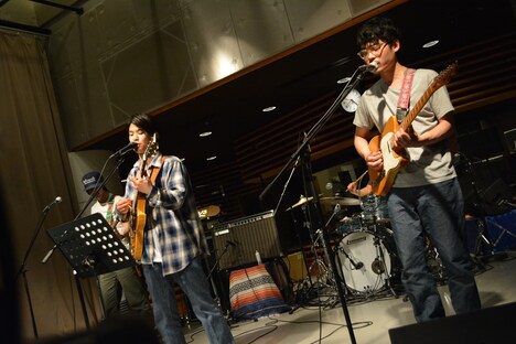 Yogee New Wavesが出演した「KIRIN BEER "Good Luck" LIVE」の様子。(写真提供:TOKYO FM)