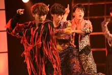 左からユーキ、リョウガ、ユースケ。