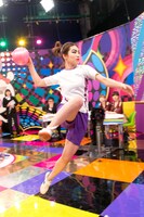 本気でボールを投げ込むハンドボールの神・市川様。 (c)EBISU★MUSCATS PROJECT