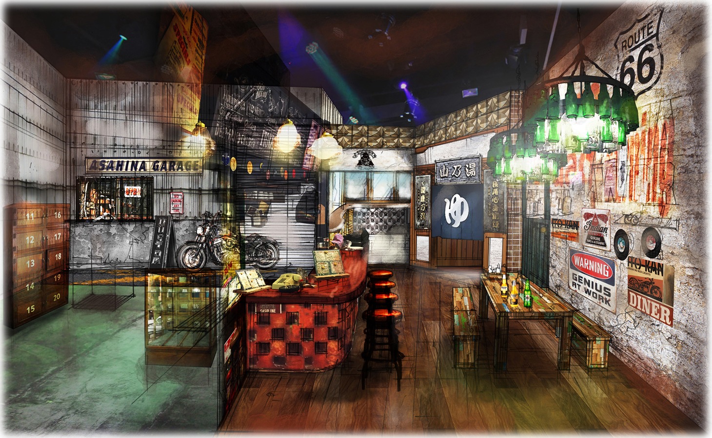 「HiGH&LOW THE MUSEUM」イメージ図