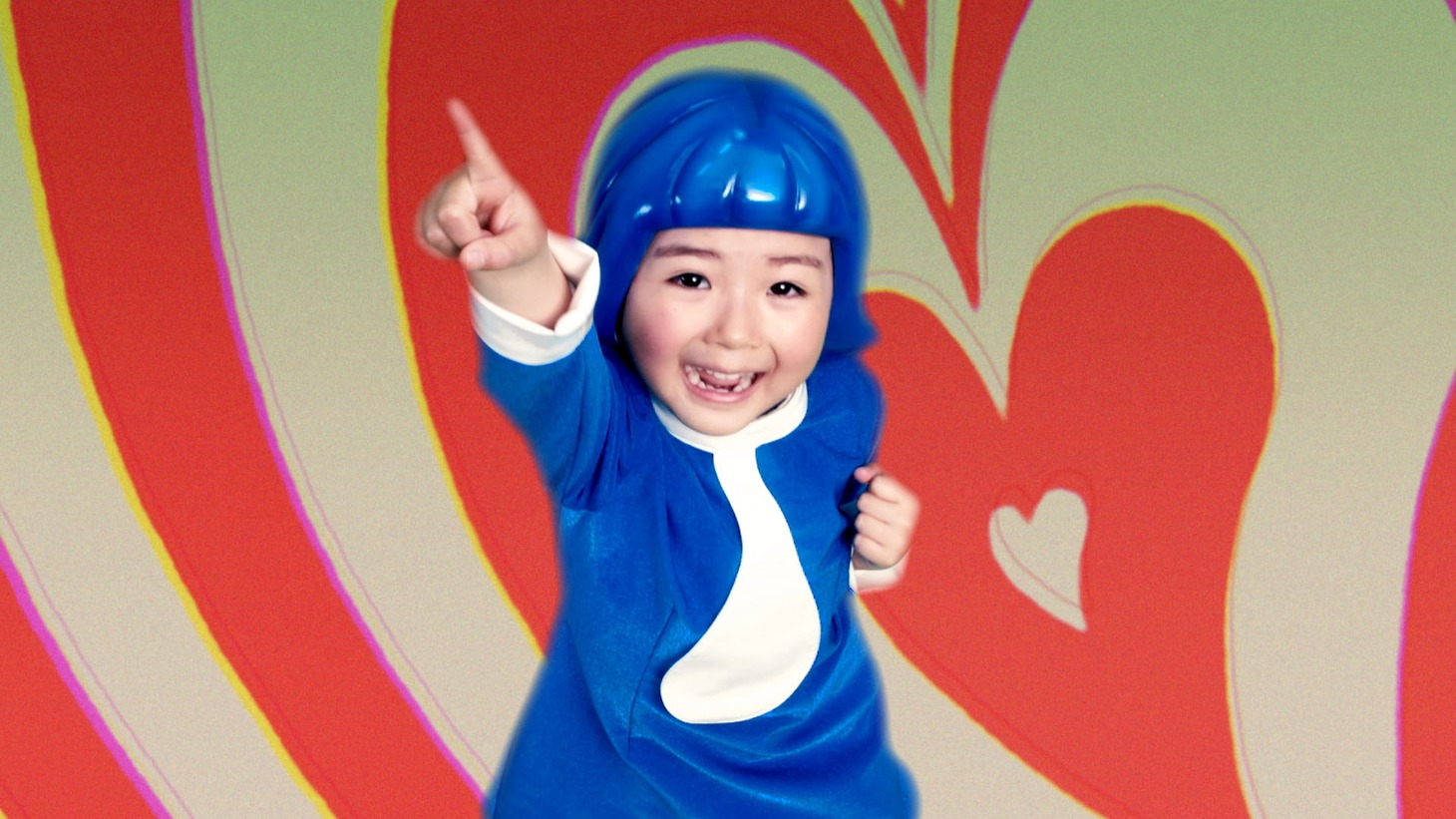 「お助け！魔女っ子 東レミちゃん」オープニング映像のワンシーン。