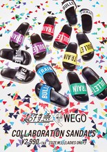超特急×WEGOコラボサンダル