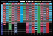 「Shimokitazawa SOUND CRUISING 2017」タイムテーブル