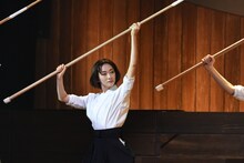 生駒里奈演じる野上えり。