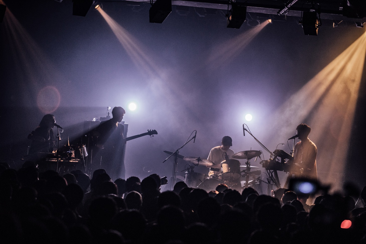 「D.A.N. ONE MAN TOUR "TEMPEST"」東京・LIQUIDROOM公演の様子。（Photo by Ray Otabe）