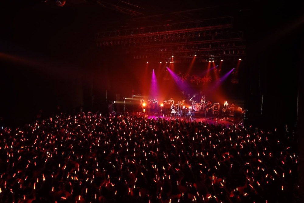 茅原実里のライブの様子。（撮影：草刈雅之）