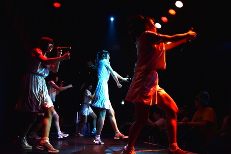 「lyrical school one man live 2017 "NEW GAME"」の様子。