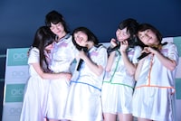 lyrical schoolフリーライブの様子。