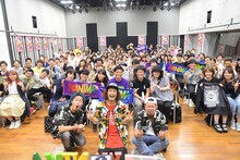 「WANIMAのオールナイトニッポン0」公開収録の様子。