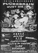 「FUUDOBRAIN MUST DIE」フライヤー