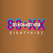 80KIDZ「80:XX - 05060708」ジャケット