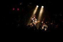 Bentham「雨降ってG高まるツアー ～We are the TYPHOON～」東京・渋谷CLUB QUATTRO公演の様子。（写真提供：ポニーキャニオン）