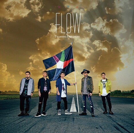 FLOW「Fighting Dreamers」初回限定盤ジャケット