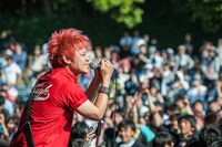 アカマトシノリ（Vo, B / HOTSQUALL）（Photo by manaty）