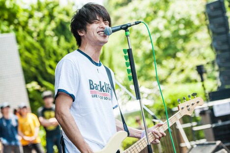 小林'KICHIKU'辰也（Vo, B / BACK LIFT）（Photo by manaty）