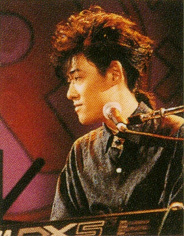 1985年当時の土橋安騎夫（Key）。