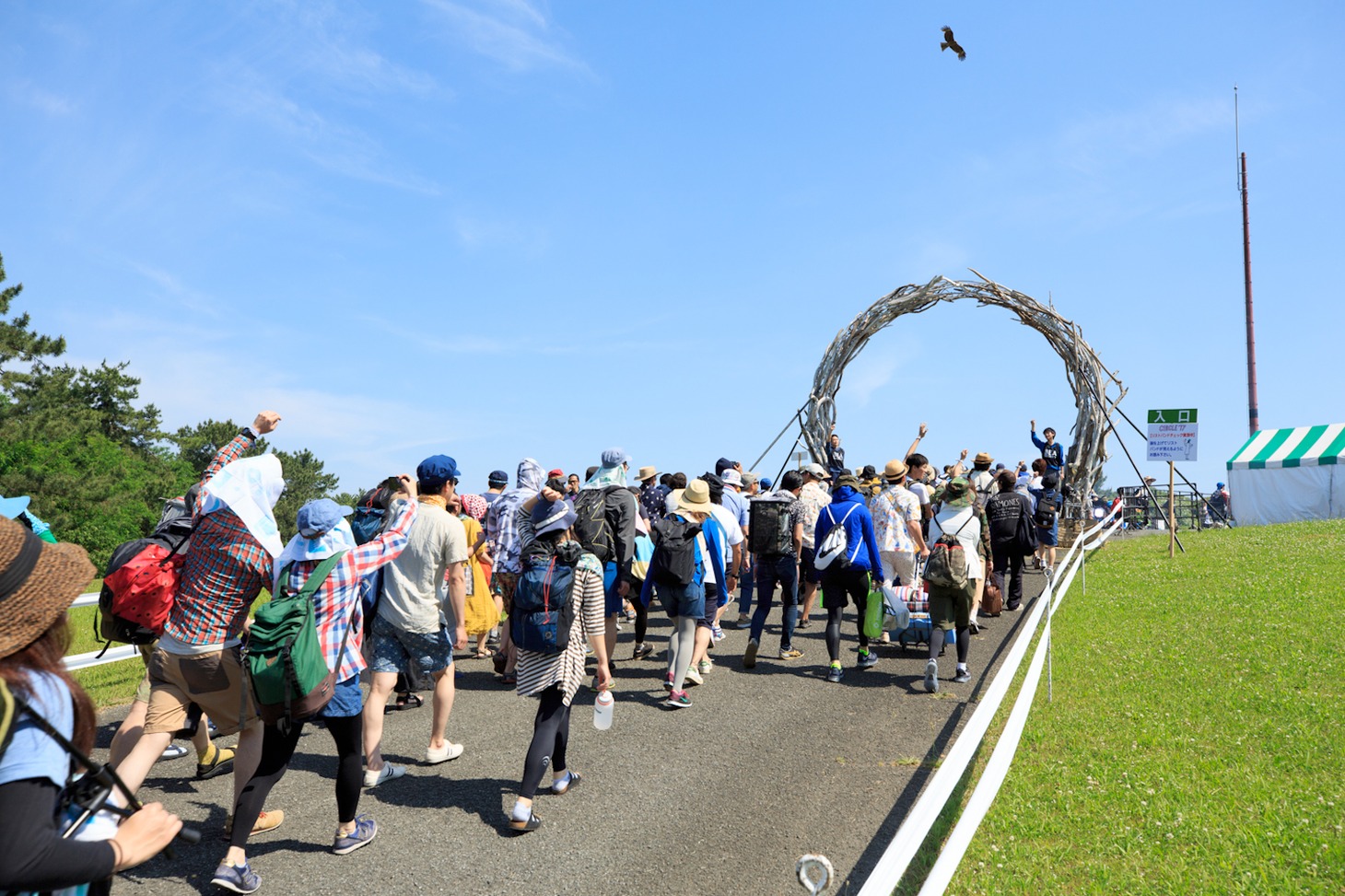 「CIRCLE '17」の様子。