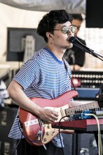 D.A.N.の桜木大悟（G, Vo, Syn）。