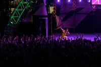 電気グルーヴのライブの様子。