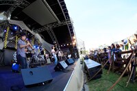 Hei tanakaのライブの様子。