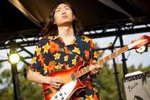 never young beachの阿南智史（ G）。