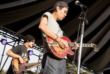 never young beachの松島皓（G）。