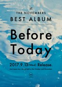 THE NOVEMBERS「Before Today」告知画像