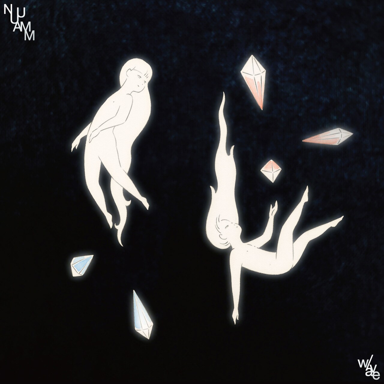 NUUAMMの新作に「turn light」など10曲、ジャケットは近藤聡乃描き下ろし