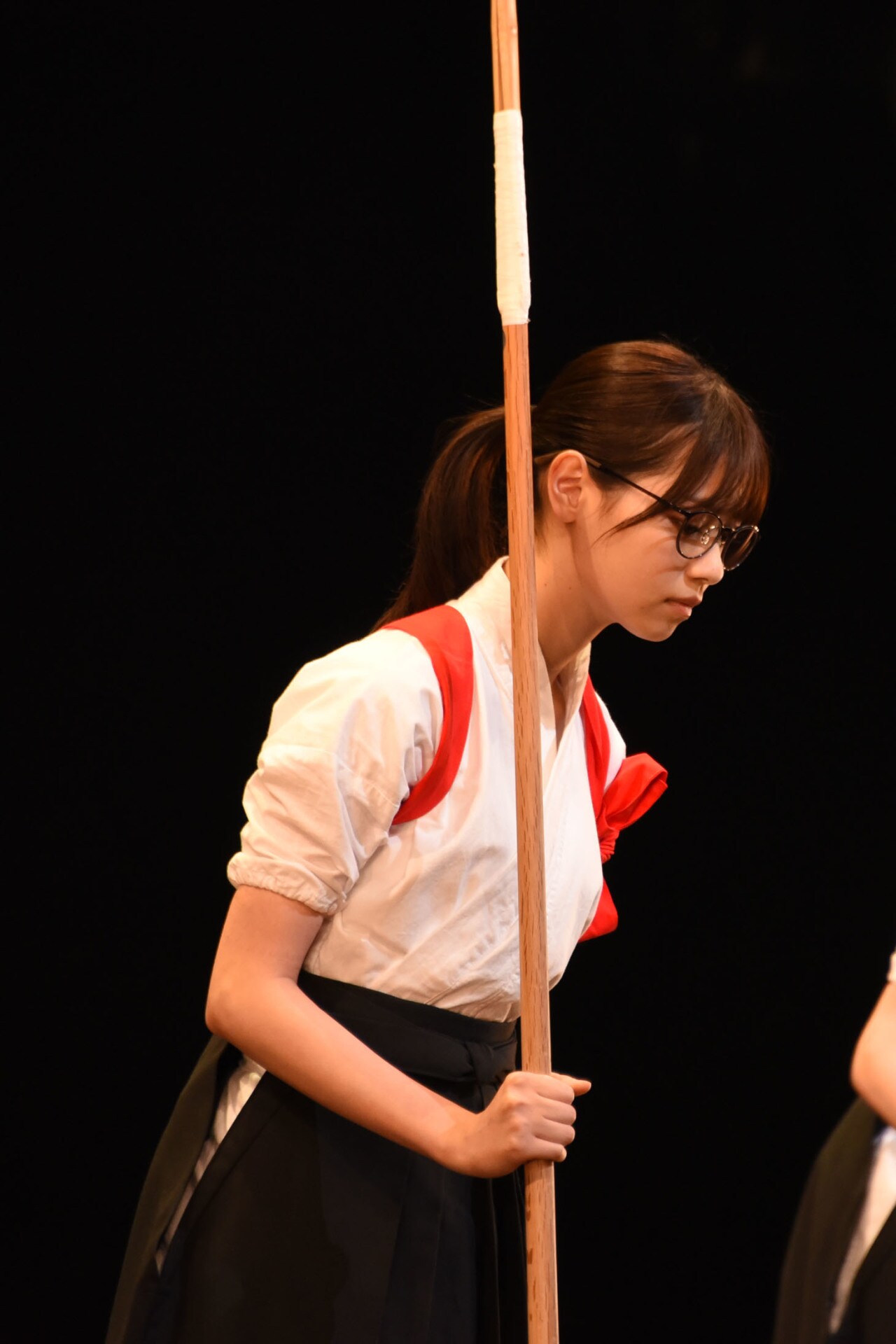 西野七瀬 - 乃木坂46「あさひなぐ」映画版キャストが舞台版会場に登場