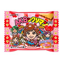 「AKBックリマンチョコ＜チームEAST＞」パッケージ (c)AKS