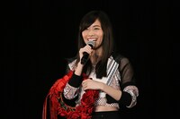 「AKB48選抜総選挙」速報2位を獲得した松井珠理奈（SKE48チームS）。(c)AKS