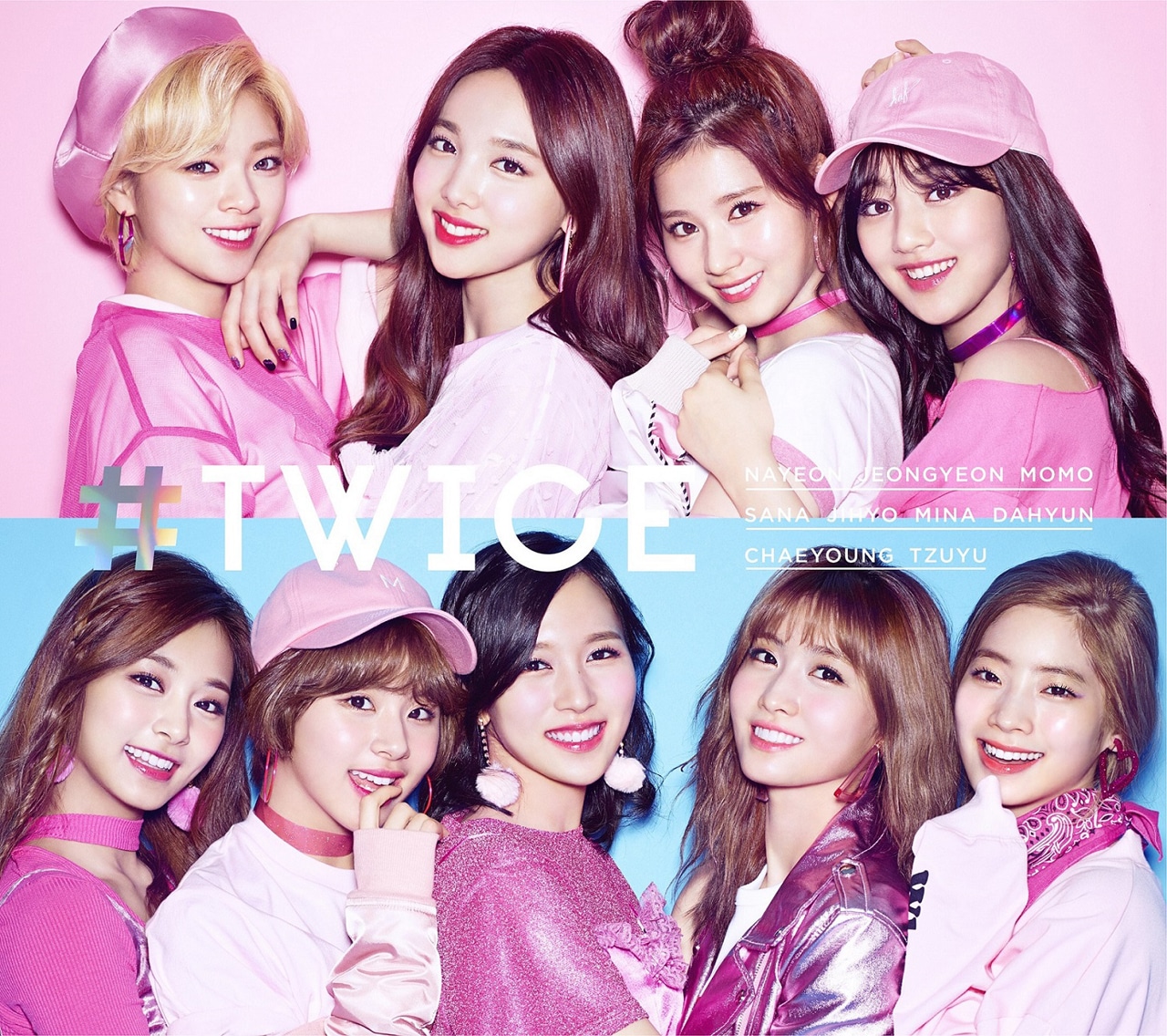 TWICE「#TWICE」初回限定盤Bジャケット