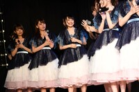 東京・AKB48劇場にて行われた「AKB48 49thシングル選抜総選挙」速報発表でのAKB48メンバー。(c)AKS